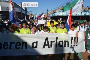 Imagen de la marcha en Concepción