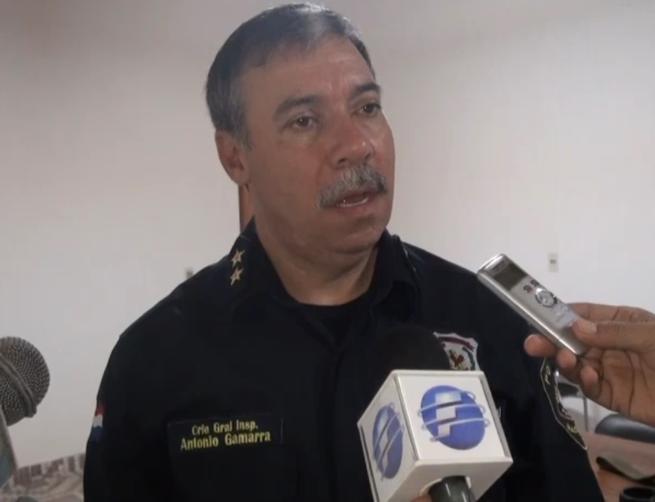 Crio. Antonio Gamarra, Jefe de la Segunda Zona Policial