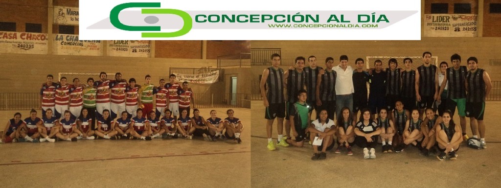 FOTO: Equipos de Mcal. López y Cerro Corá en femenino y masculino