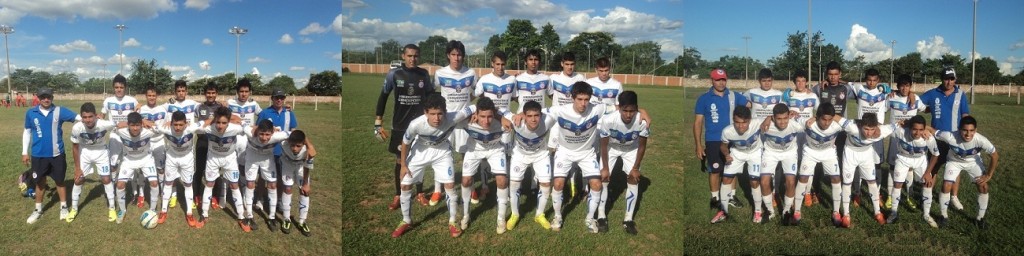 FOTO: Equipo titular de Concepción en sub 15, sub 19 y sub 17, en el partido de ida