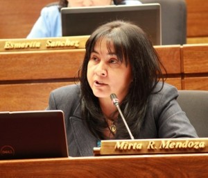 La diputada liberal Ramona Mendoza