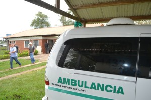 Sin fondos. La ambulancia no cuenta con combustible porque Salud Pública no provee el dinero necesario.