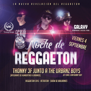 Lo mejor del reggaeton este viernes en Galaxy