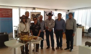 Autoridades de la Rural y comerciantes de Concepción en el lanzamiento