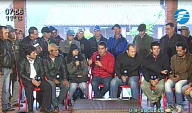 Pobladores de Arroyito hablaron en el programa La Lupa de Telefuturo. Foto: Captura de pantalla