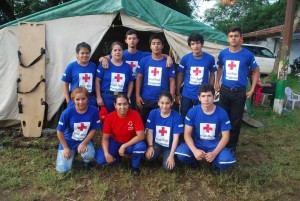 Jovenes de la Cruz Roja filial Concepción