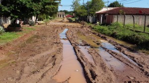 Así está la calle en cuestión