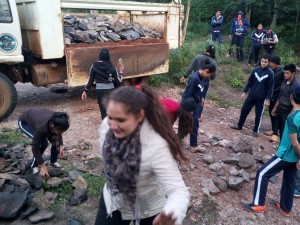 Trabajaron con esfuerzo, pero decidieron no seguir