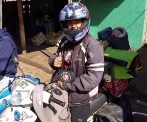 Preparada para seguir viaje a Pedro Juan Caballero