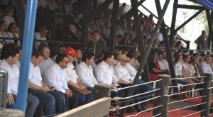 Acto oficial. Autoridades del Gobierno y empresarios participaron de la inauguración.