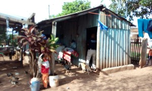 La vivienda donde se registró el asesinato