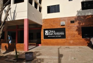 La clínica San Antonio donde se registro el hecho