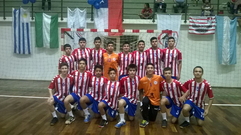 Plantel de Paraguay(handbol sub 14)