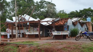 Así quedó la casa de Néstor Rodríguez en Reconstrucción