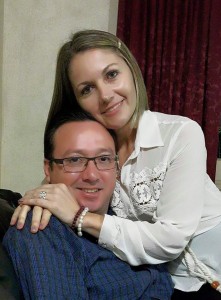 Angelica de Bonzi en compañia de su esposo y actual concejal Gustavo Bonzi/ Facebook
