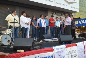 Las autoridades comprometieron su lucha por el proyecto