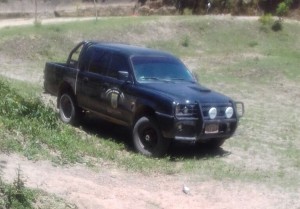 La camioneta prestaba un servicio festivo en un balneario