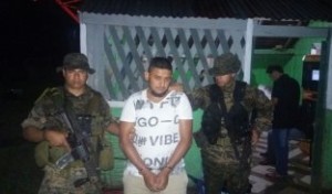 El detenido