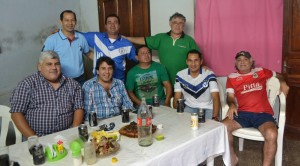 Parte del plantel campeón 96