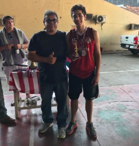 Pedro Caballero, mejor encestador del torneo