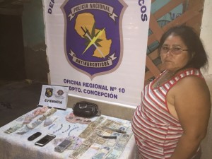 La mujer detenida