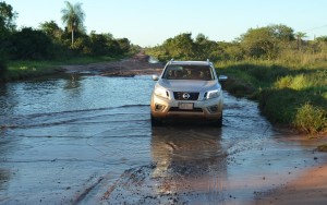 El estado del camino en general solo es transitable en vehículo 4 x 4