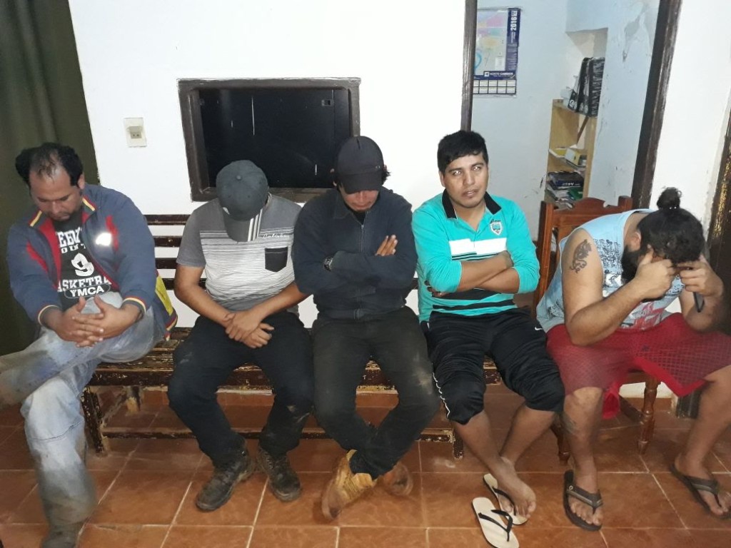 Los detenidos 
