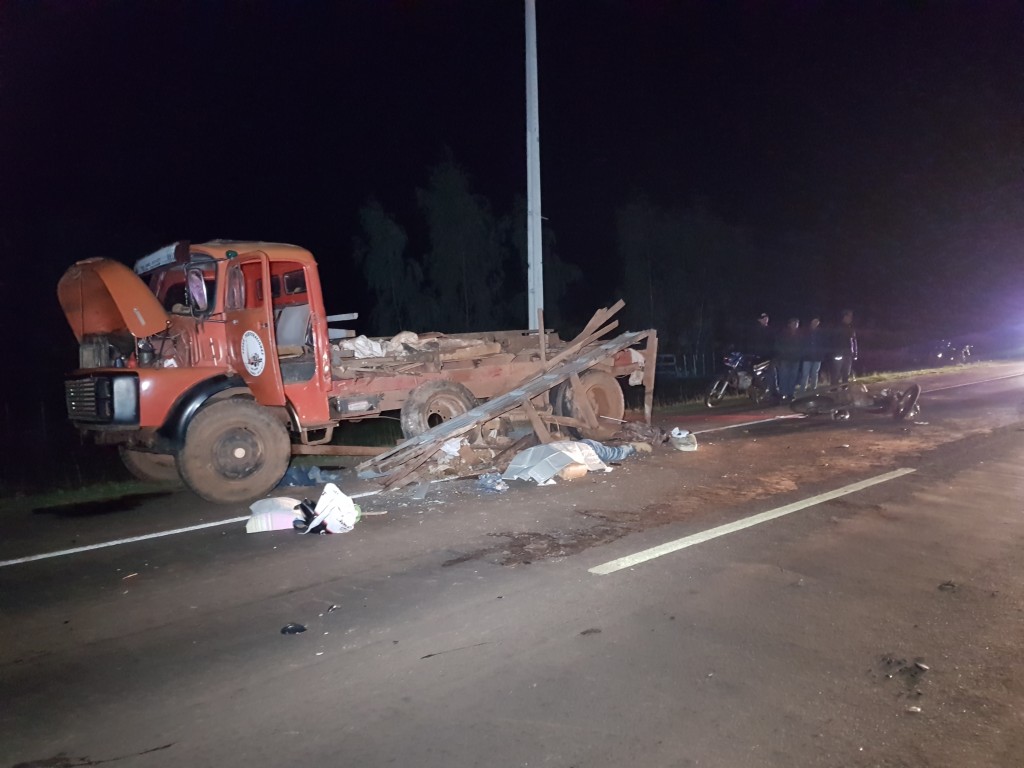 El accidente se registró en la ruta V