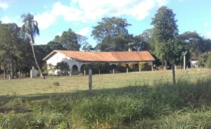 Vista de la estancia del alemán