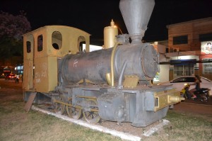 El tren que era del ferrocarril Concepción-Horqueta