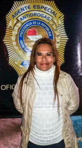 La mujer detenida 