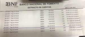 En tiempo récord se realizó la transferencia del dinero público