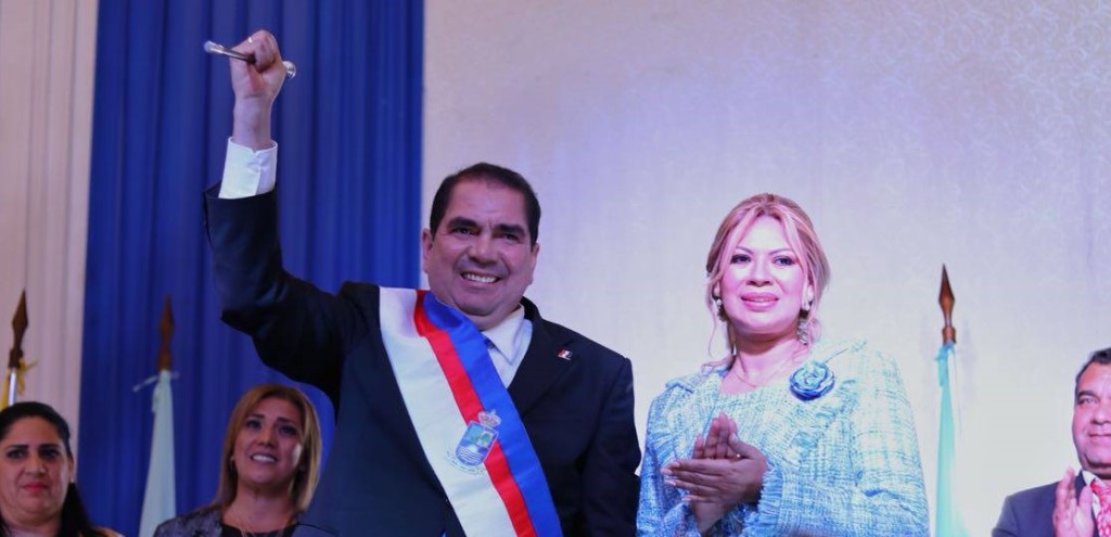 El nuevo gobernador de Concepción/ Foto Prensa Edgar Lopez  