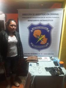 La detenida