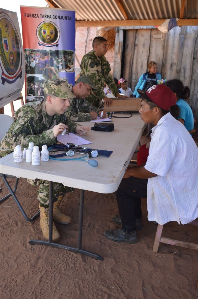 Los hermanos indígenas recibieron una atención medica completa 