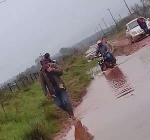 Pobladores de Roberto L. Pettit, distrito de Concepción enviaron esta foto