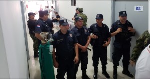 Máxima seguridad para resguardar a Chilavert