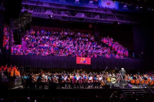 Los alumnos brillaron en el mítico Luna Park