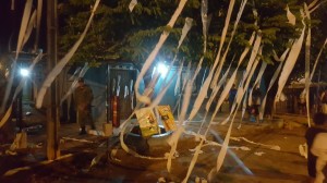 Así quedó la casa de Sisinia silva