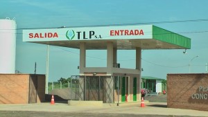 Predio. Ingreso a la terminal portuaria que está en manos de la firma Terminales y Logística Portuaria SA (TLP SA).