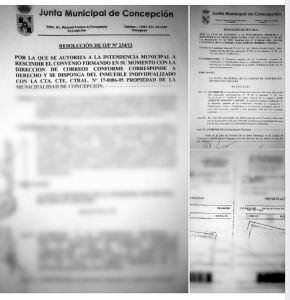 Los documentos que publicó Urbieta en su fan page