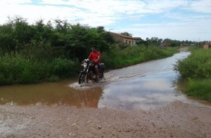 Pareciera arroyo esta calle 