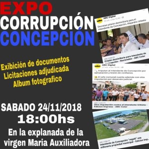 La invitación al evento 