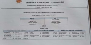 El fixture del nacional, foto Diego Galeano 