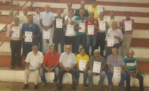 Exjugadores y dirigentes homenajeados