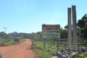 Acceso a la ciudad de Sargento José Felix López 