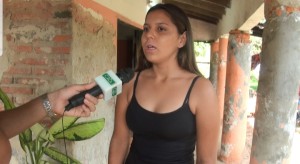 Yanina Cabral, una de las  jóvenes que asiste a la mujer 
