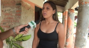 Yanina Cabral, una de las  jóvenes que asiste a la mujer