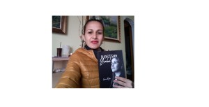 Sara y su primer libro publicado