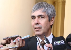 El presidente de la ANDE, Pedro Ferreira Foto: IP